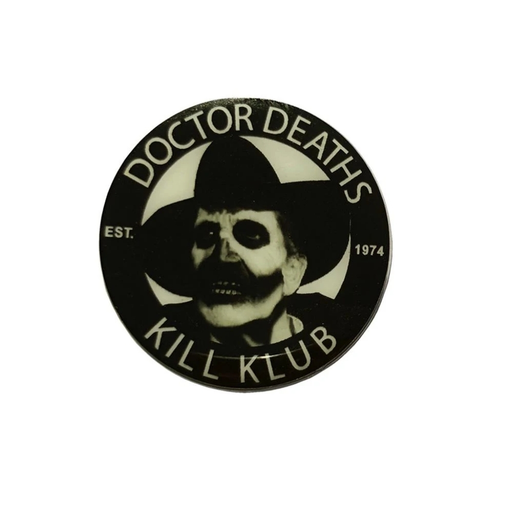 Vincent Price Doctor Deaths Kill Klub Pin